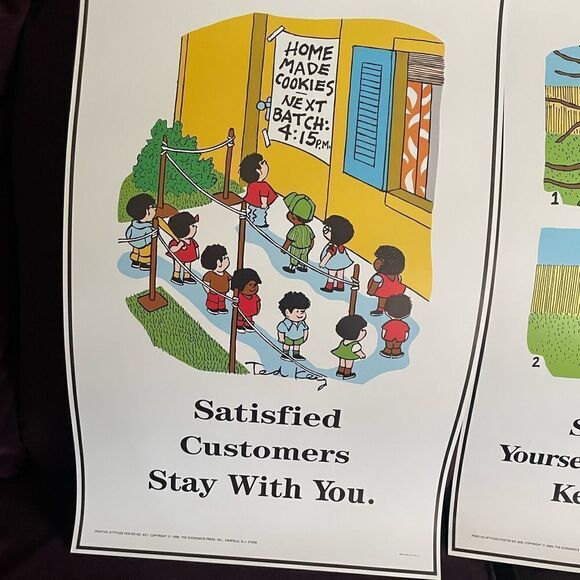 Positive Attitude 1988 Work Related Posters - Picture 7 of 15